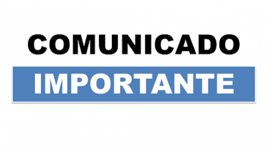 Comunicado aos Clientes